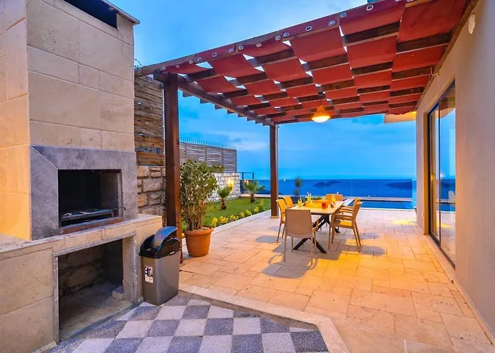 Koerdere 3 Bedroom Secluded With Private Pool Hot Tub 别墅 卡尔坎