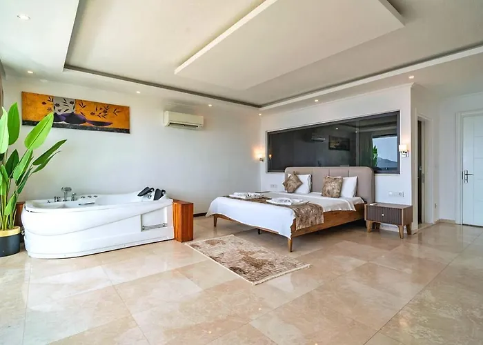 Koerdere 3 Bedroom Secluded With Private Pool Hot Tub 卡尔坎