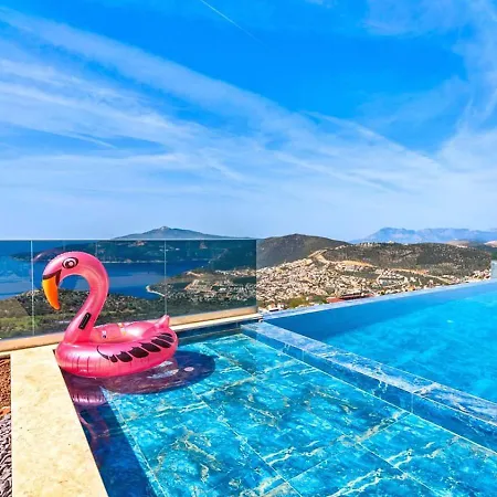 Koerdere 3 Bedroom Secluded With Private Pool Hot Tub Kalkan