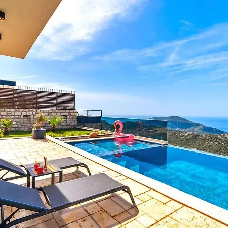 Koerdere 3 Bedroom Secluded With Private Pool Hot Tub Villa Kalkan