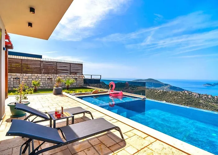 Koerdere 3 Bedroom Secluded With Private Pool Hot Tub Villa Kalkan