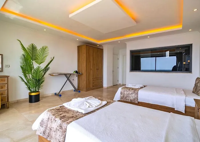 Villa Koerdere 3 Bedroom Secluded With Private Pool Hot Tub Kalkan